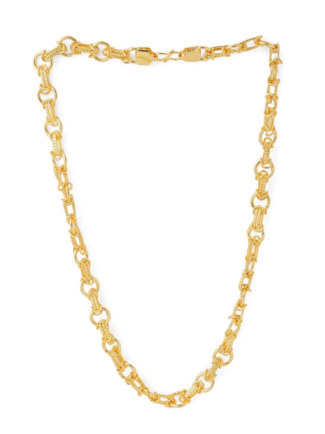

Tistabene Men Gold-Plated Alloy Gold-Plated Chain
