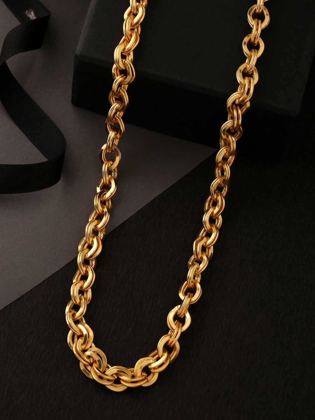 

Tistabene Men Gold Classic Modern Handmade Chain