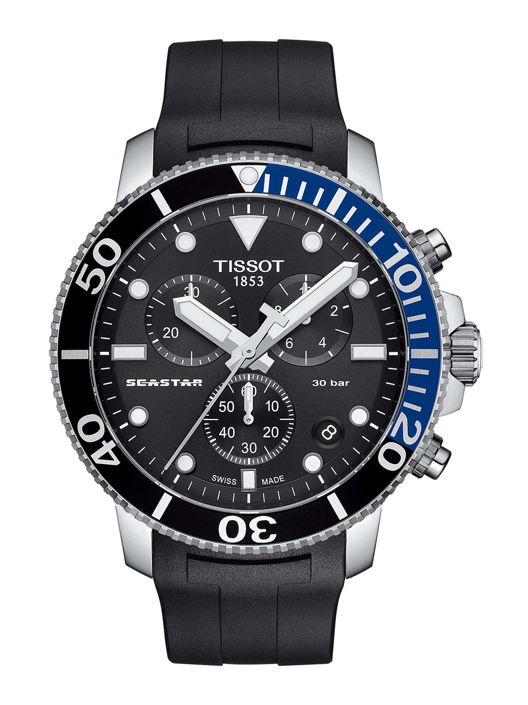 

TISSOT Men Black Analogue Watch T1204171705102