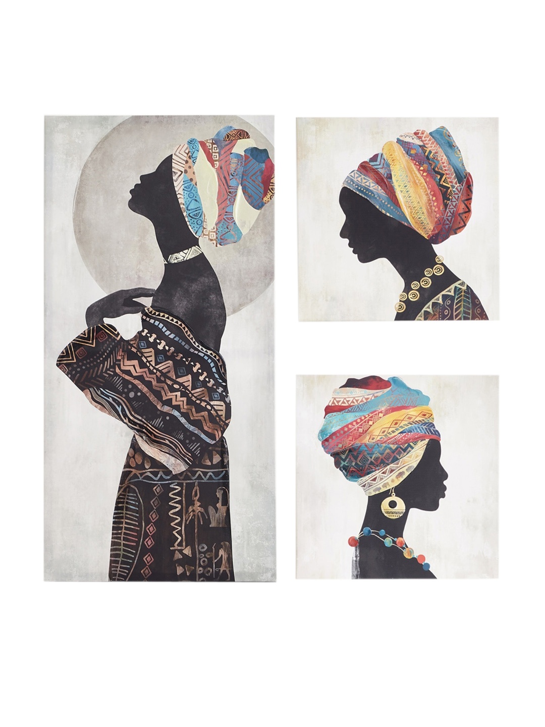 

Home Centre Multicoloured Brezza African Lady Picture Frame, Multi