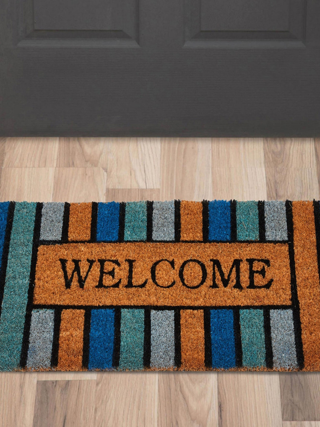 

Home Centre Blue Corsica Onyx Printed Coirmat