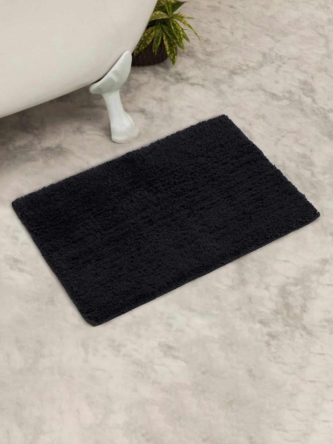 

Home Centre Grey Solid Bath Mat