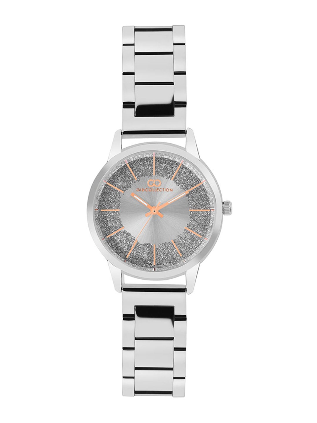 

GIO COLLECTION Women Silver-Toned Analogue Watch