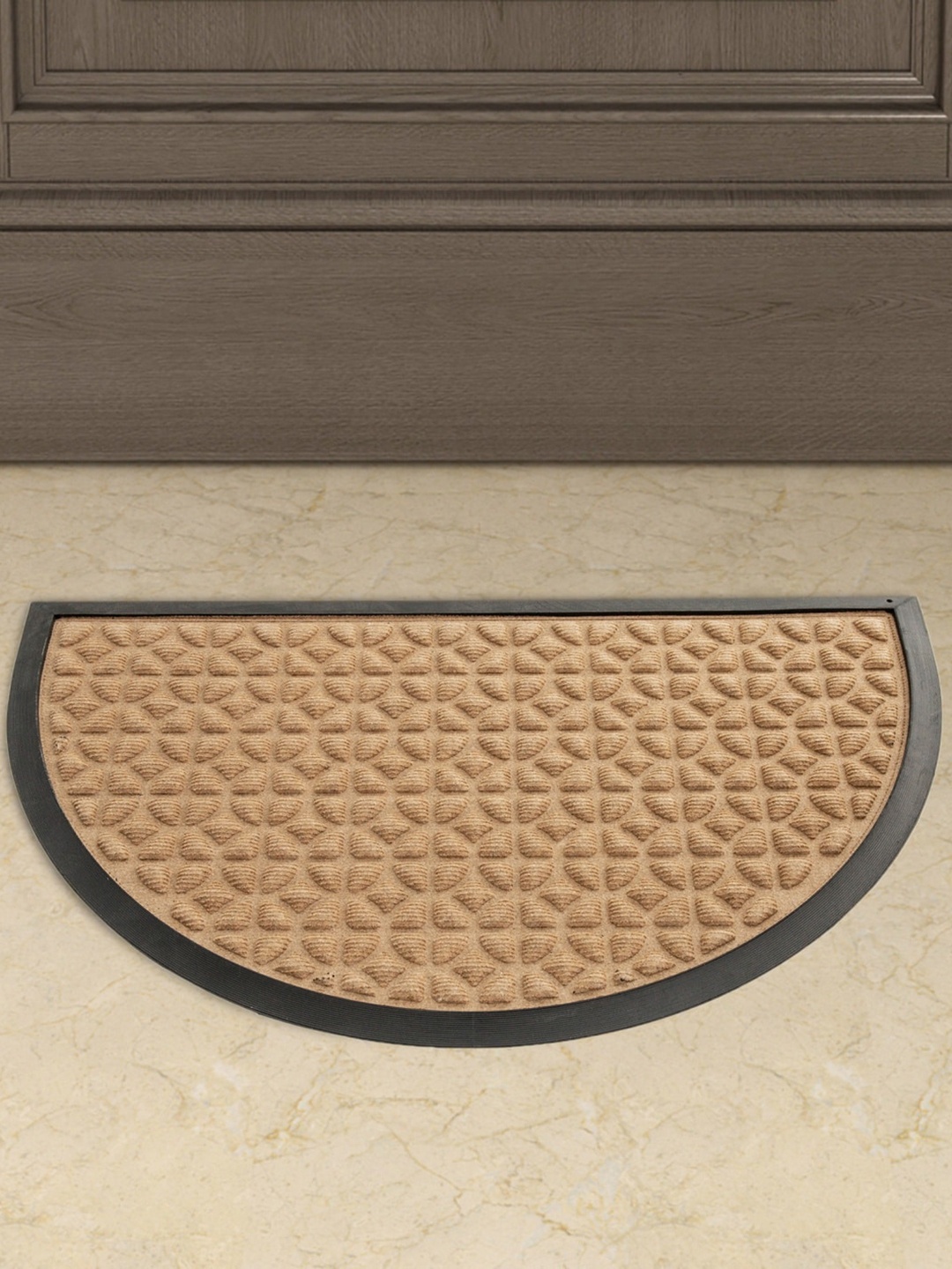 

Home Centre Brown Astilbe Durken Half Round Doormat