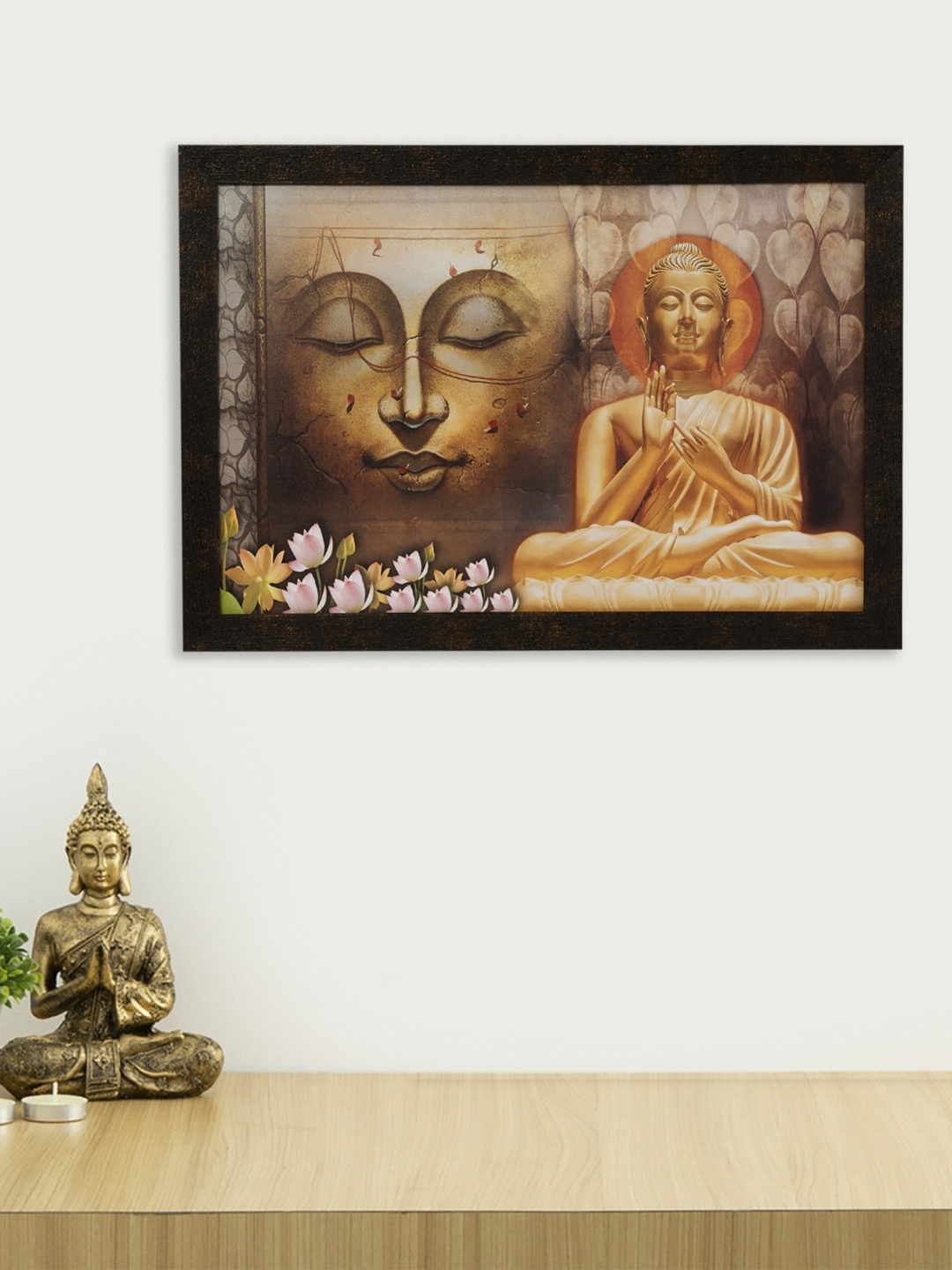 

Home Centre Brown & Orange Corsica Buddha Picture Frame