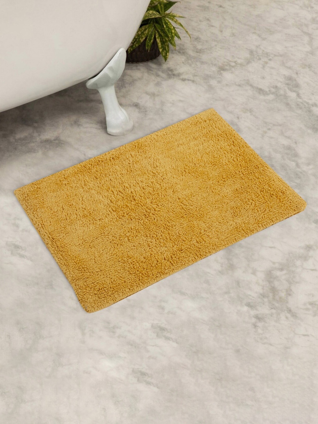 

Home Centre Yellow Solid 1400 GSM Bath Mat