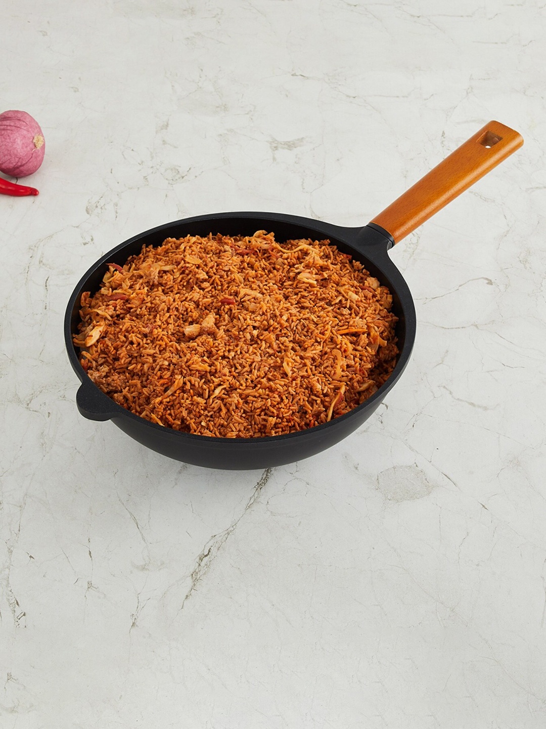 

Home Centre Black Raisin Gibson Wok