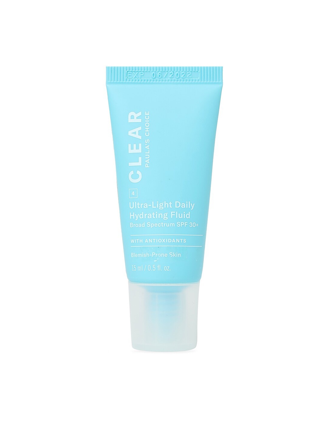 

Paulas Choice CLEAR Ultra-Light Hydrating Oil Free Moisturizer SPF 30 15 ml, Blue