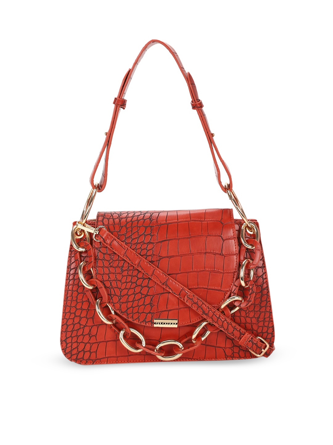 

Van Heusen Red Textured Sling Bag