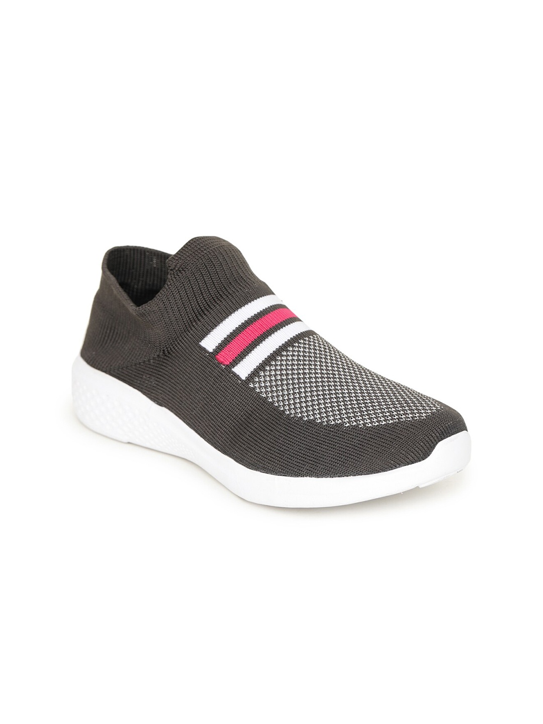 

TRASE Women Grey Textile Running Shoes