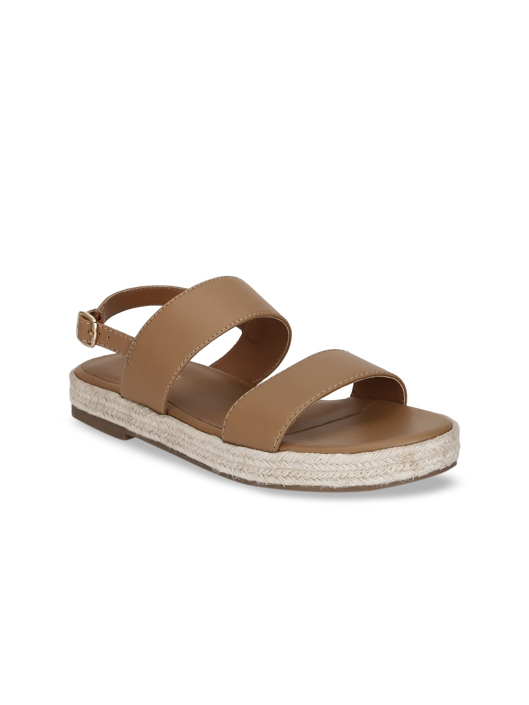 

Truffle Collection Women Nude-Coloured Solid Sandals