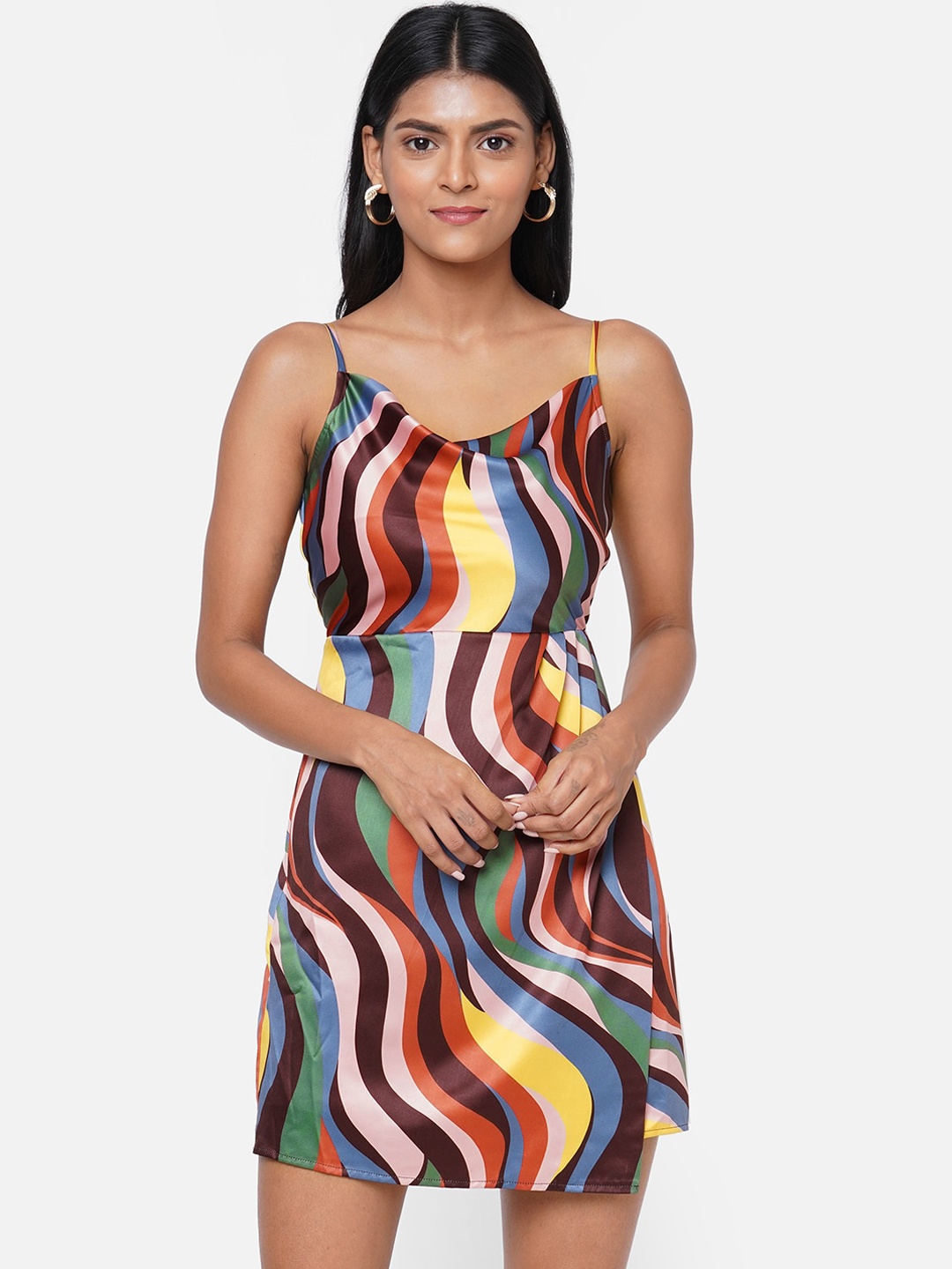

20Dresses Women Multicoloured Printed Sheath Dress, Multi