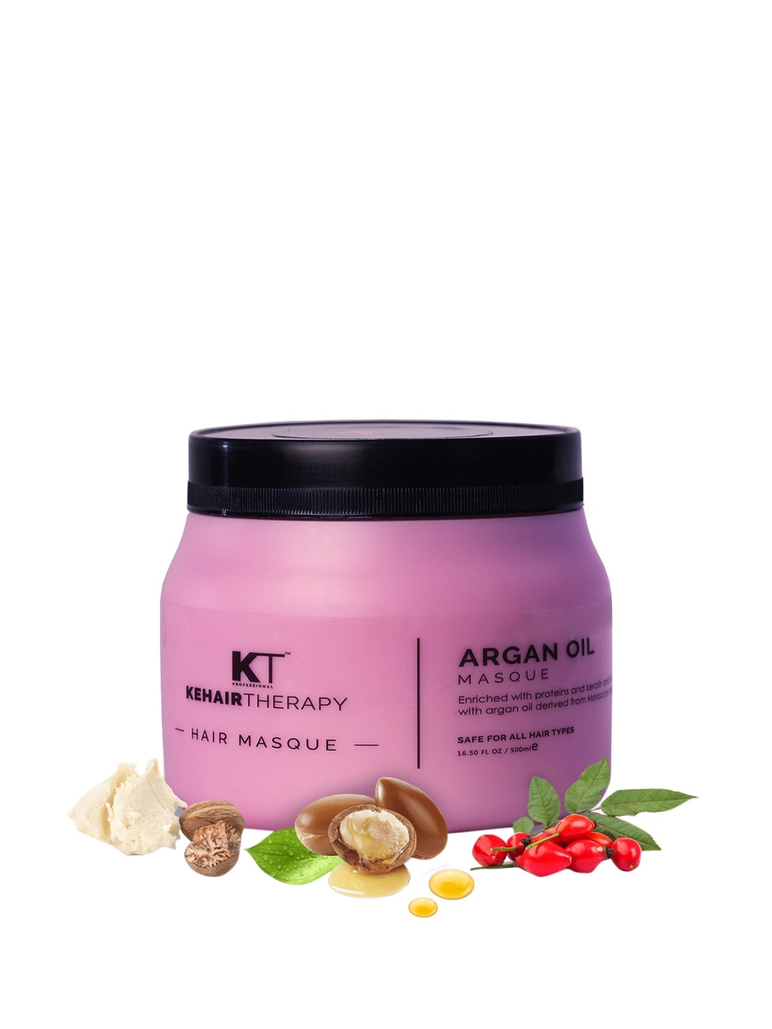 

KEHAIRTHERAPY Professional Argan Oil Hair Masque - 500 ml, Purple