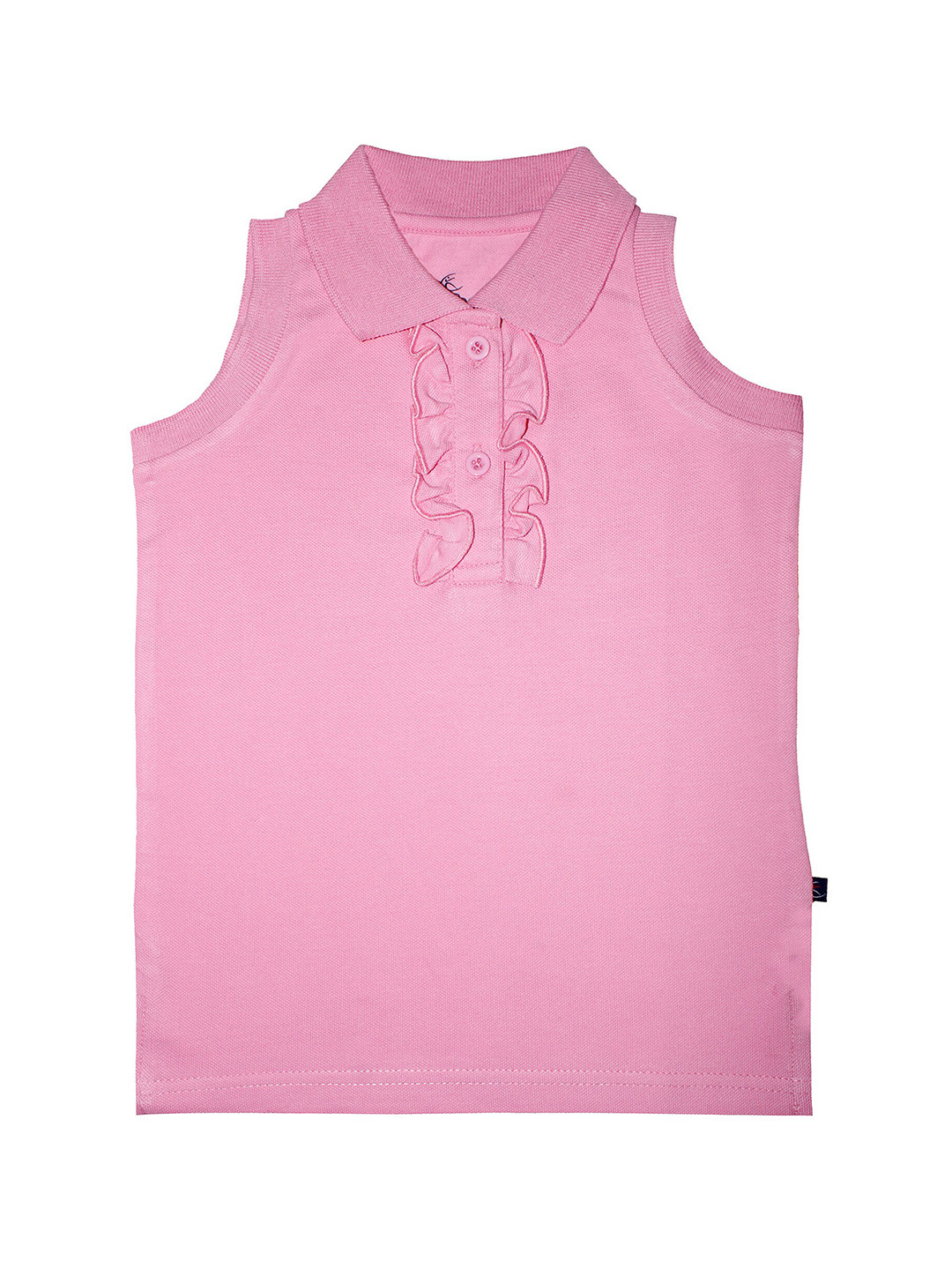 

KiddoPanti Girls Pink V-Neck T-shirt