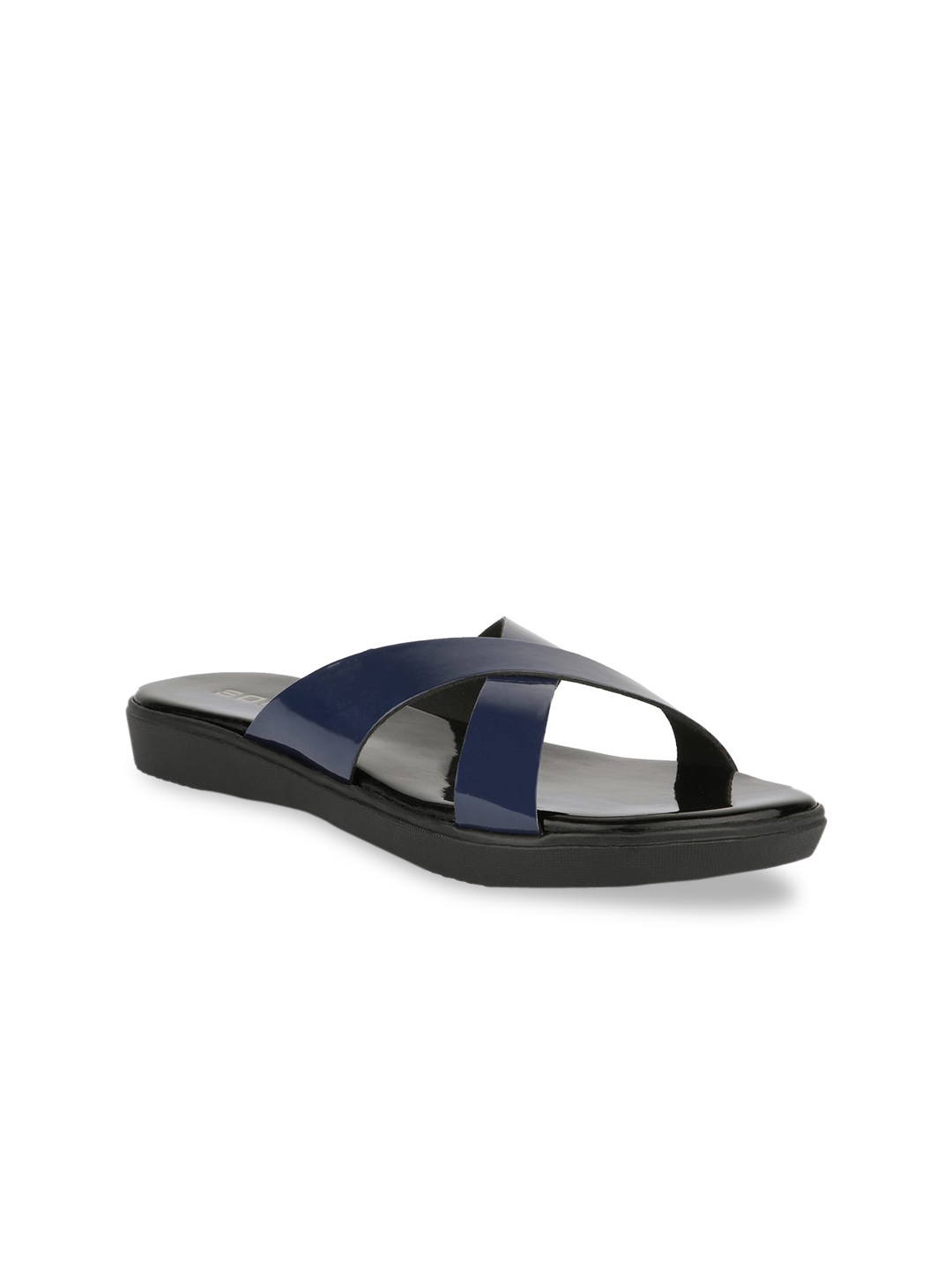 

SOLES Women Navy Blue Open Toe Flats