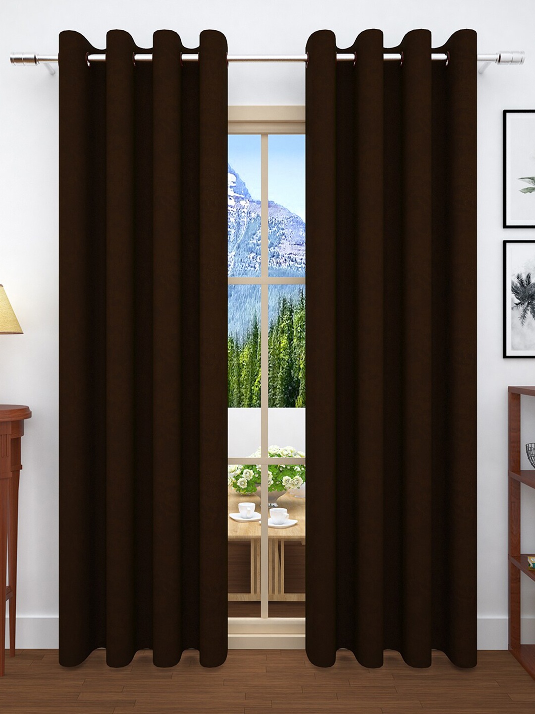 

Story@home Unisex Brown Solid