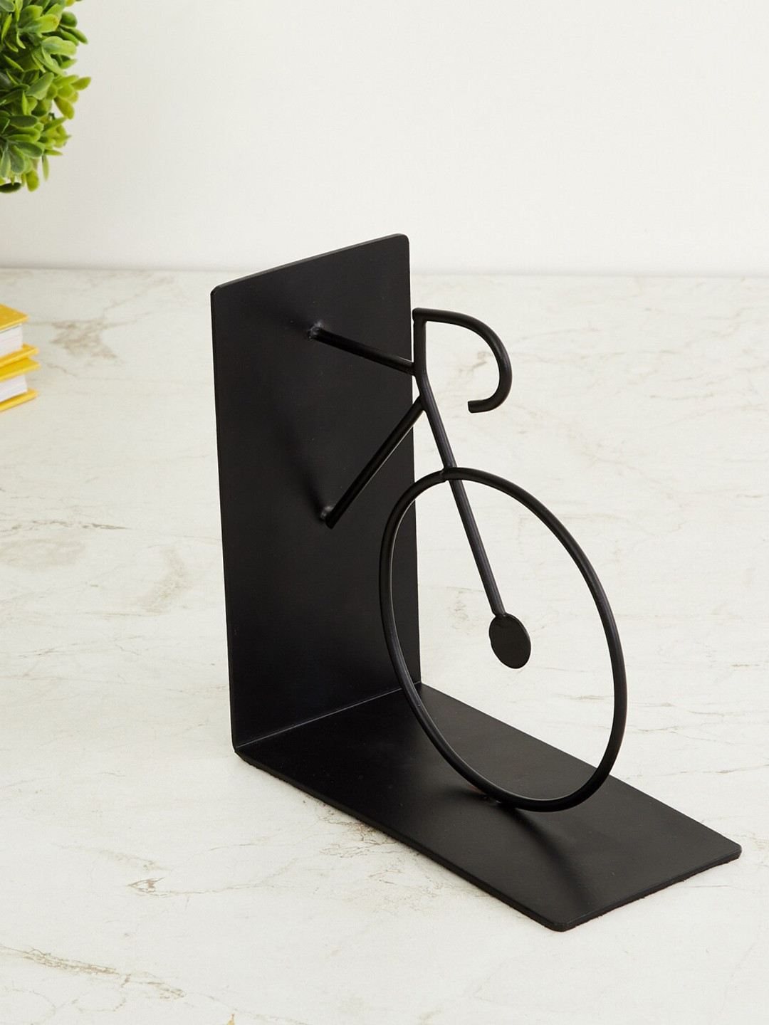 

Home Centre Black Splendid Cycle Front Bookend