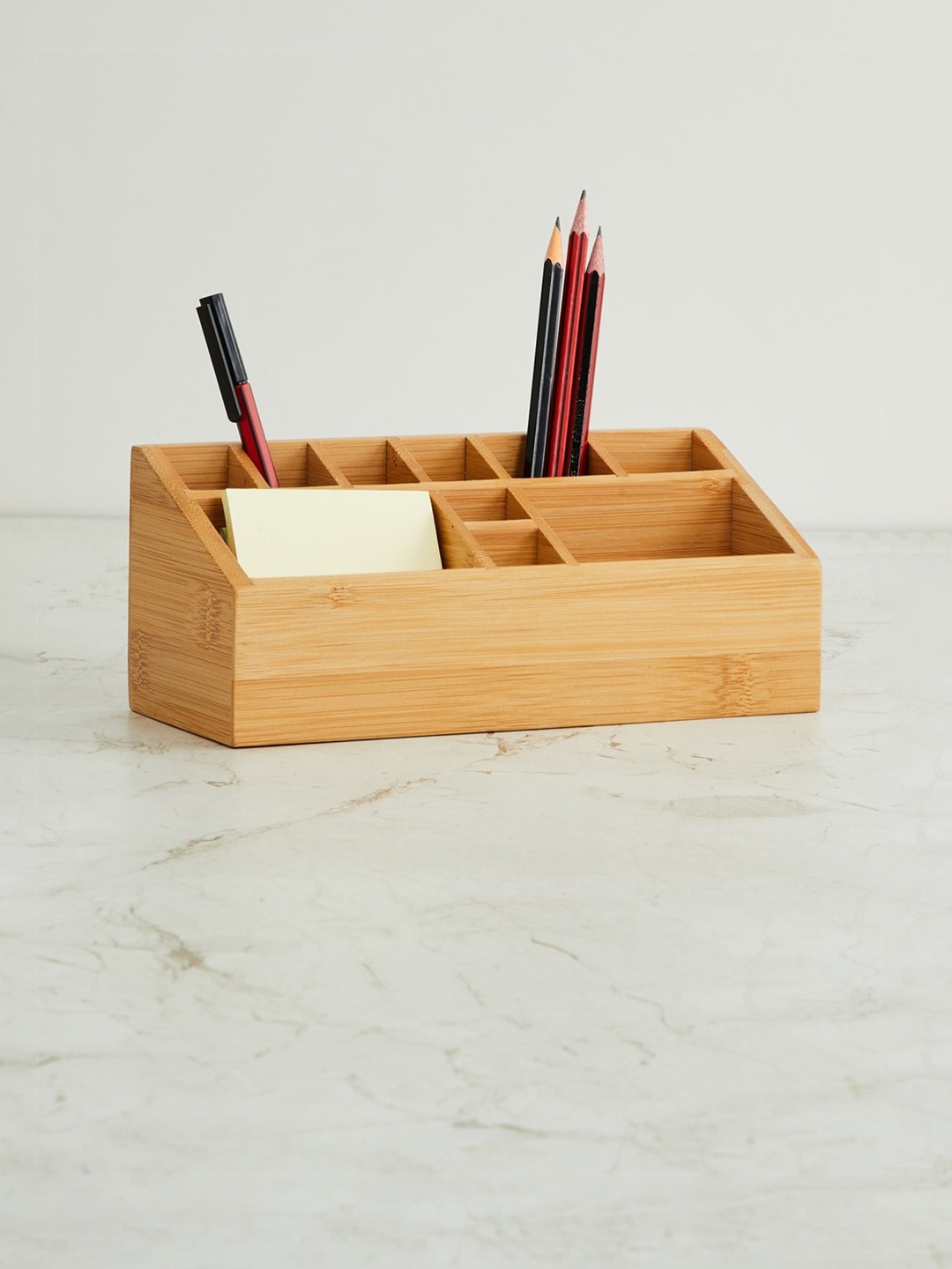 

Home Centre Brown Regan Solid Desk Organiser