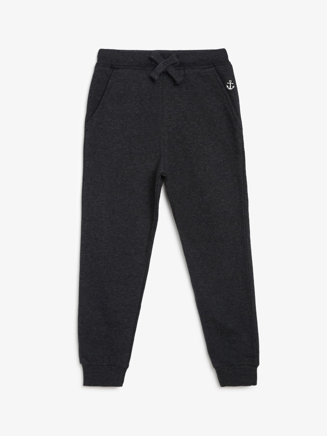 

Campana Boys Charcoal Solid Joggers