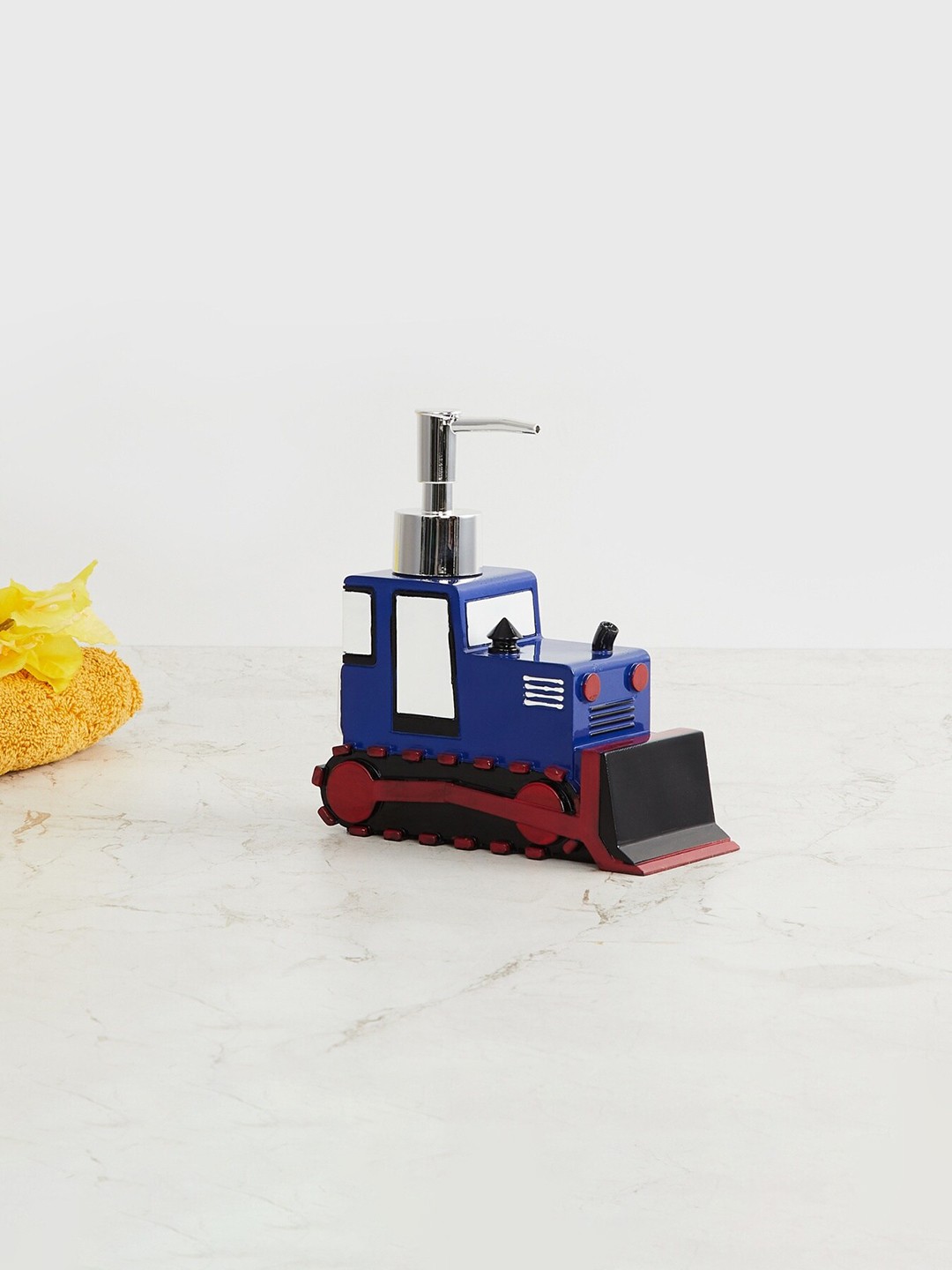 

Home Centre Blue & Red Slate Vehicle Soap Dispenser