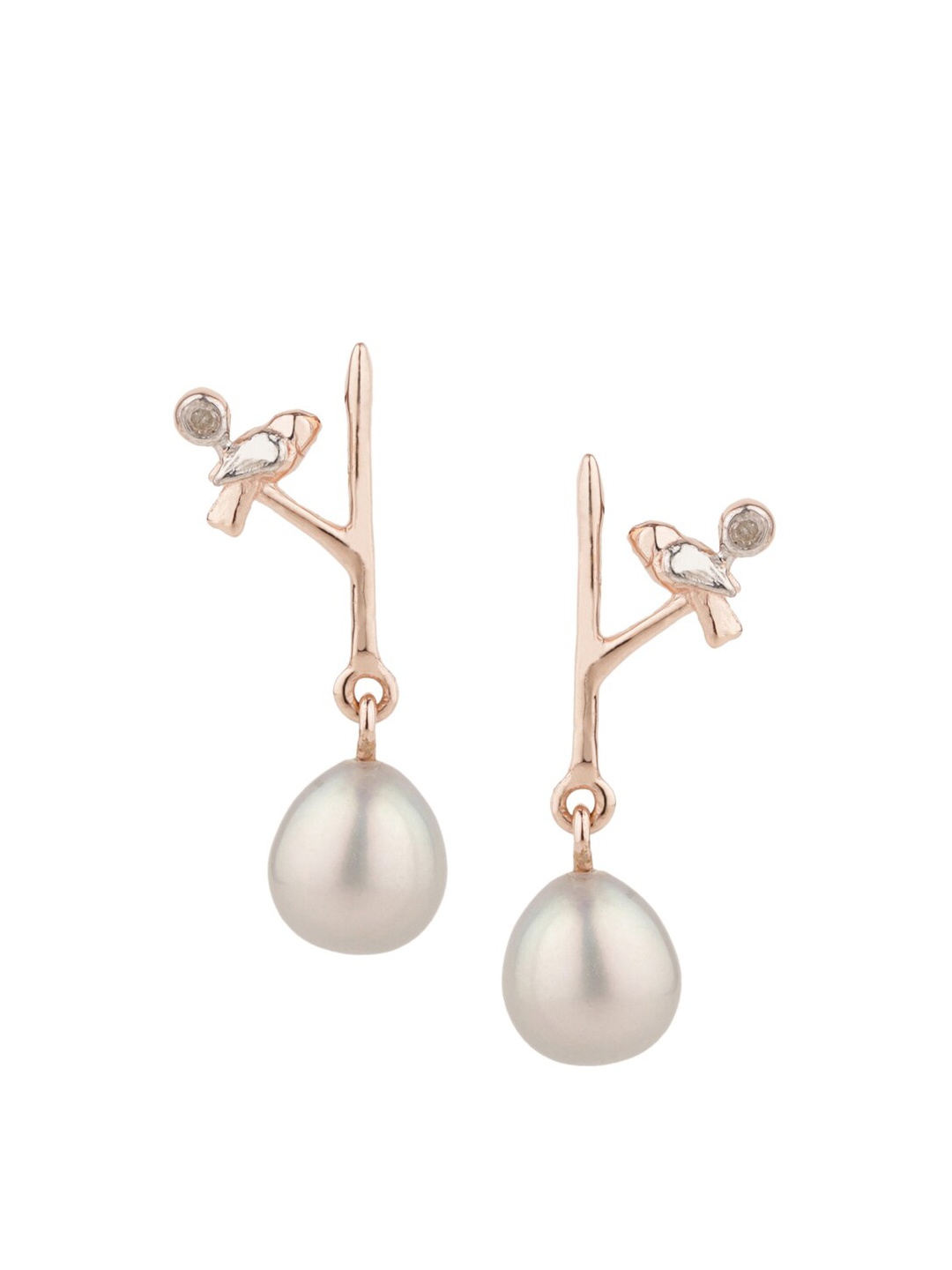 

Chumbak Rose Gold-Plated Contemporary Studs