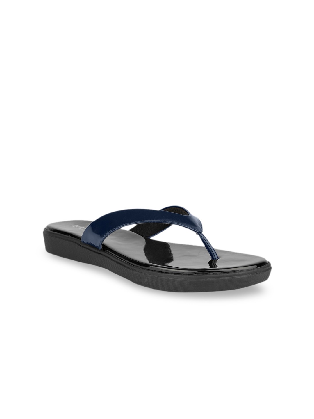 

SOLES Women Blue One Toe Flats
