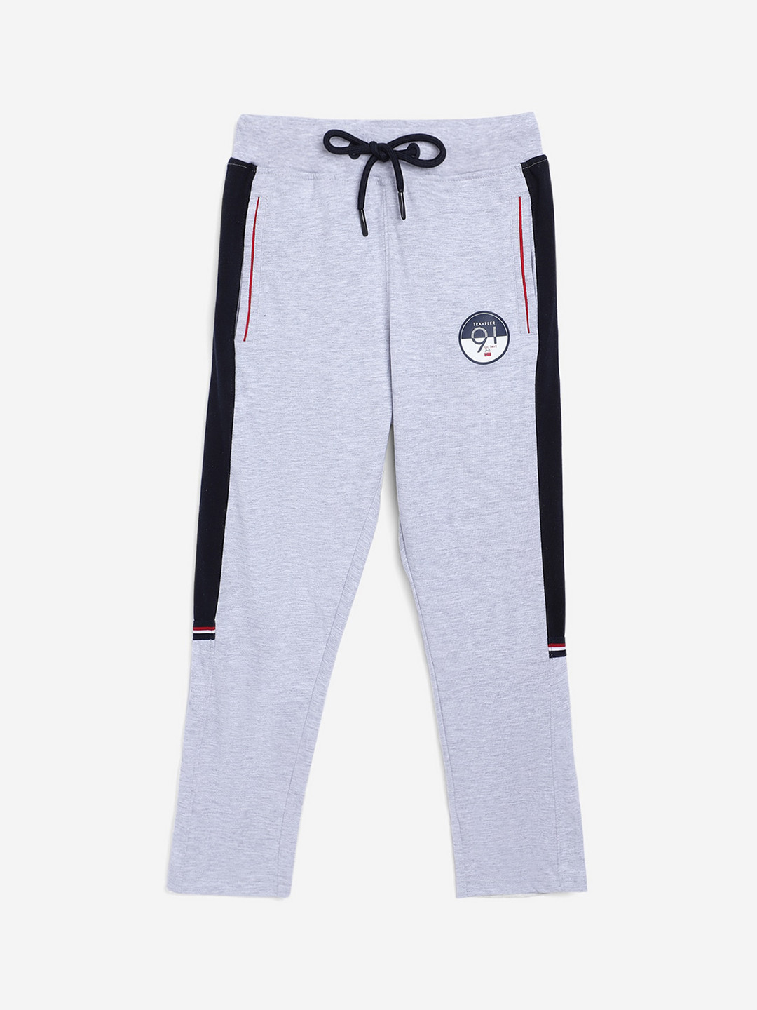 

Octave Boys Grey Solid Cotton Track Pants