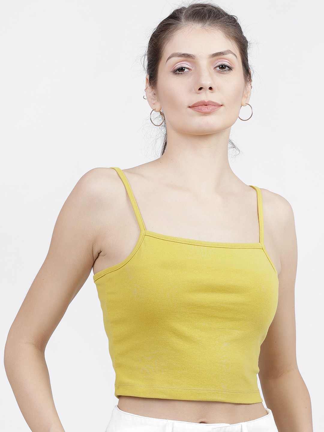 

Tokyo Talkies Women Yellow T-shirt