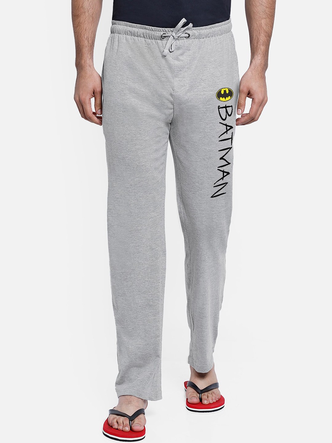 

Free Authority Men Grey & Black Batman Printed Lounge Pants
