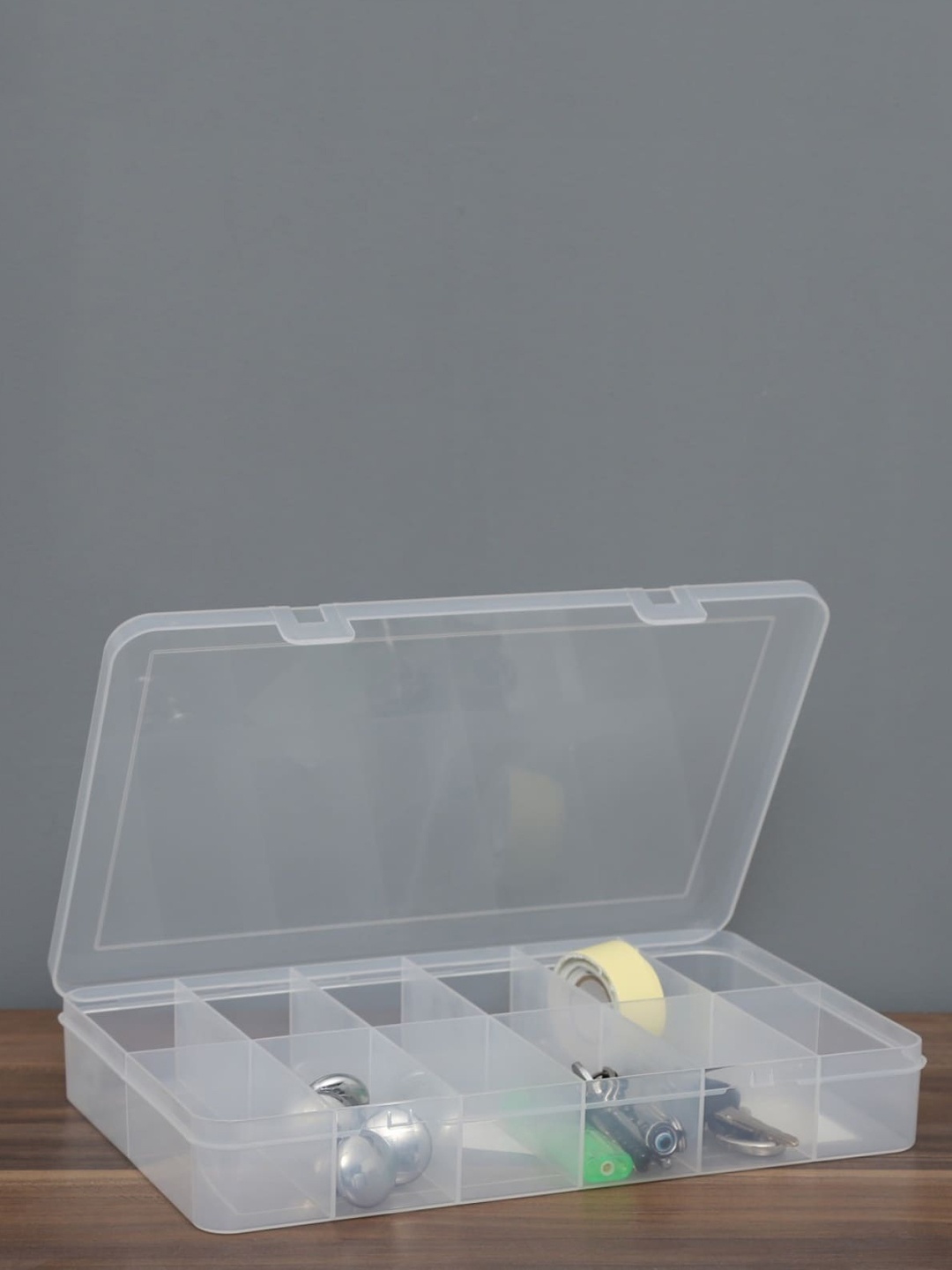 

Home Centre White Solid Regan Keyway Divided Box