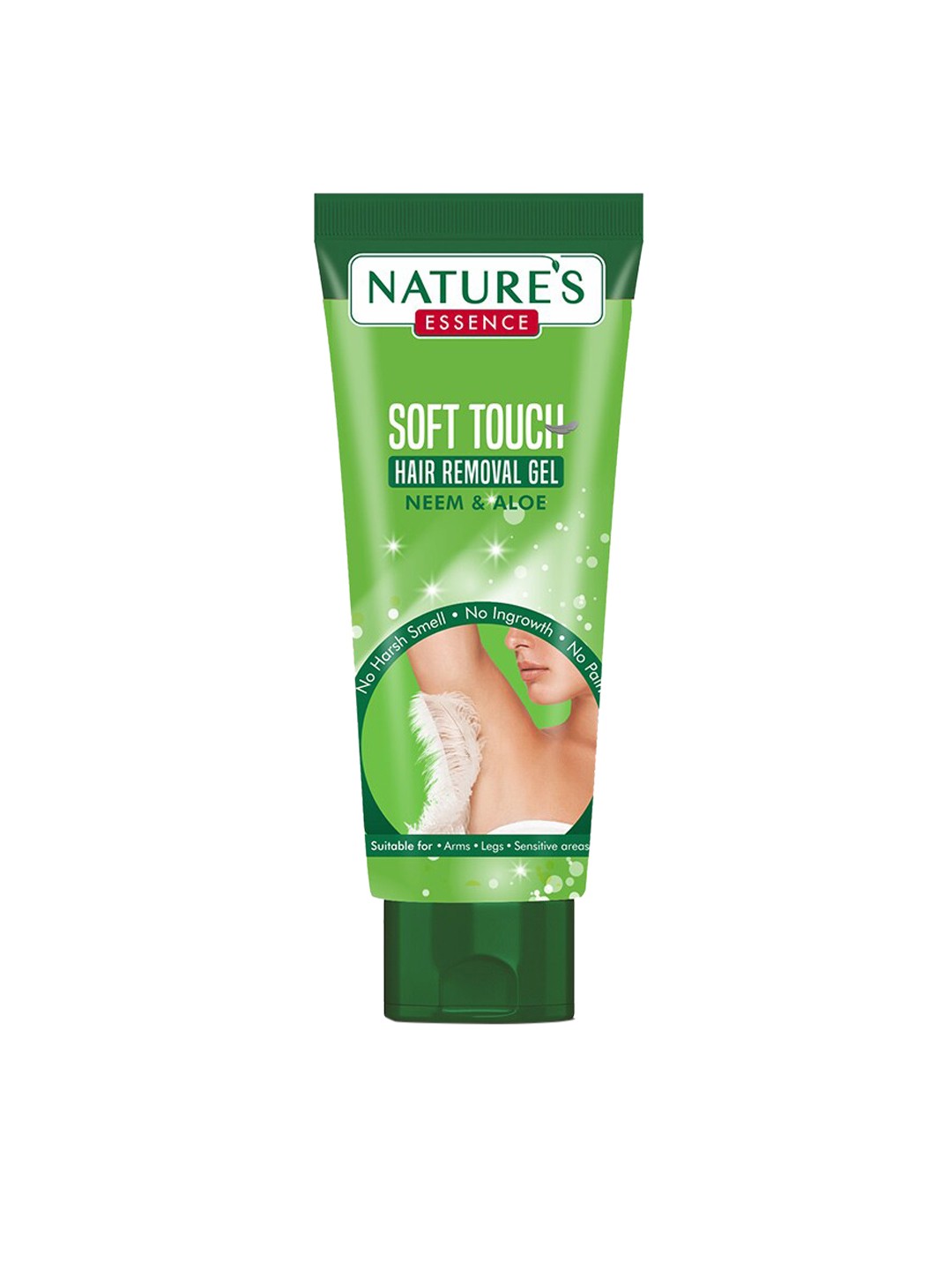 

Natures Essence Soft Touch Aloe Vera Hair Removal Cream 30g, White