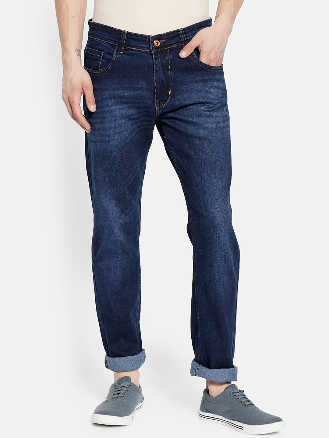 

Octave Men Blue Light Fade Jeans