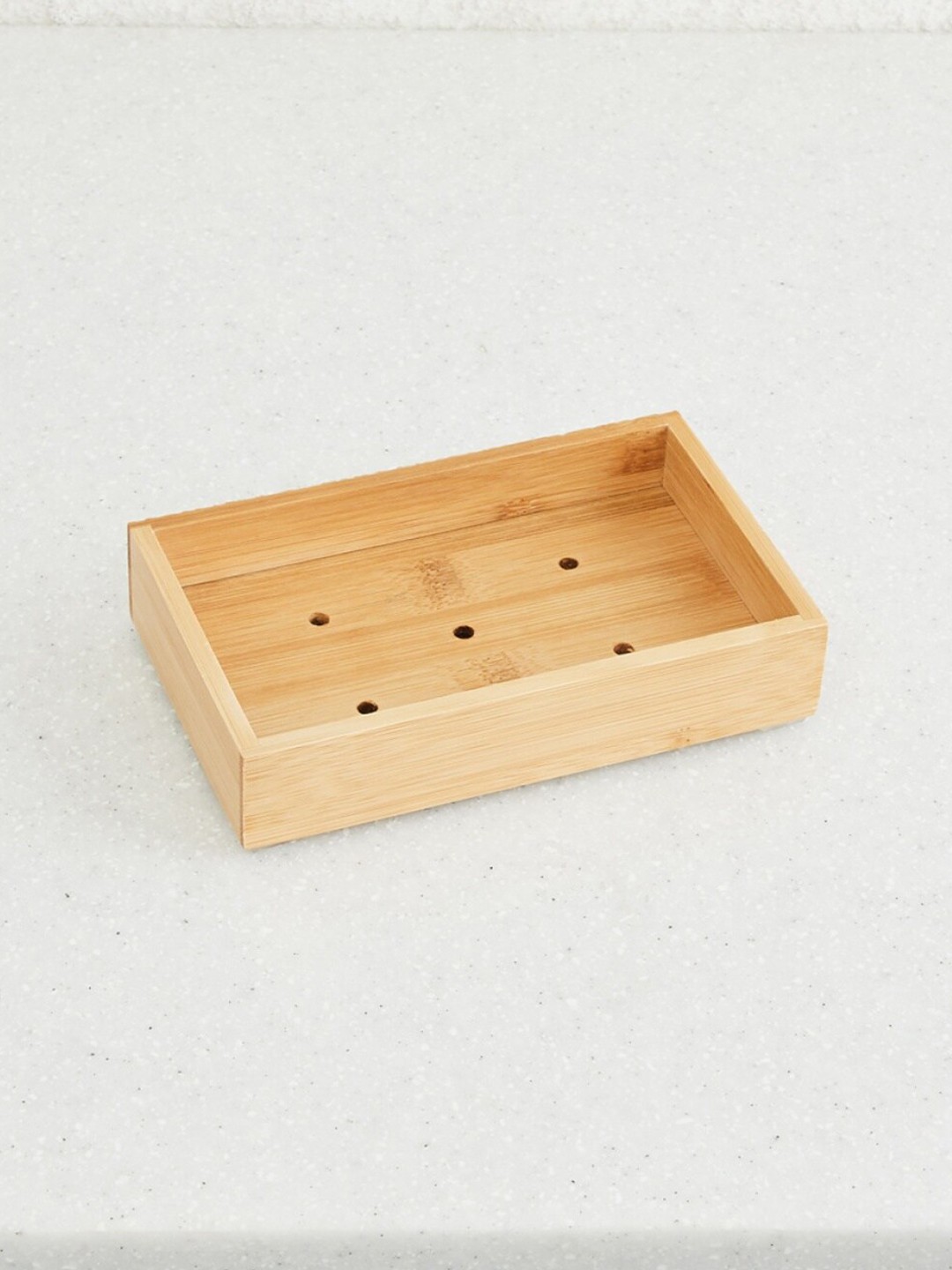 

Home Centre Beige Solid Hudson Bamboo Soap Dish