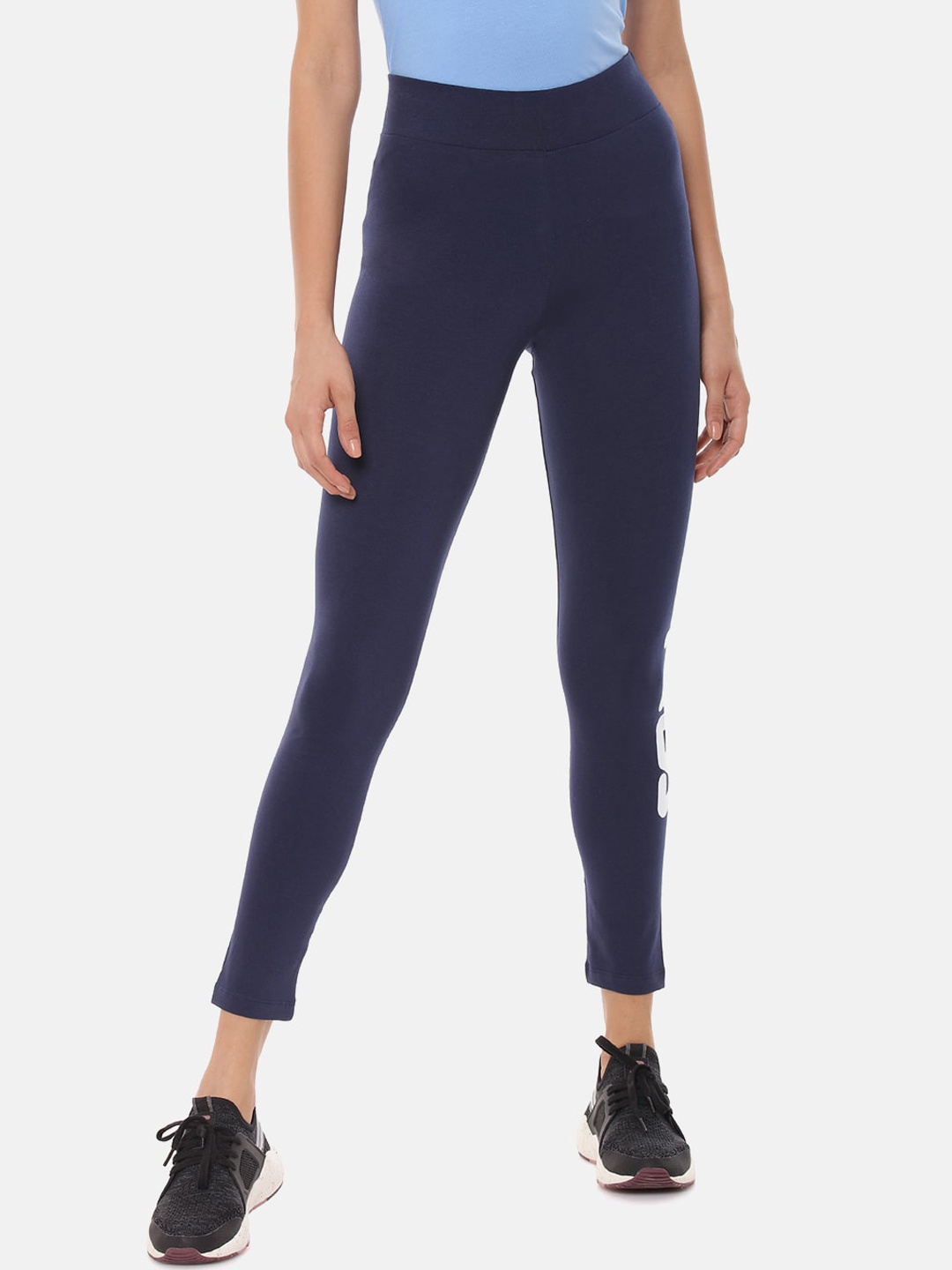 

FILA Women Ankle-Length Begonia Leggings, Navy blue