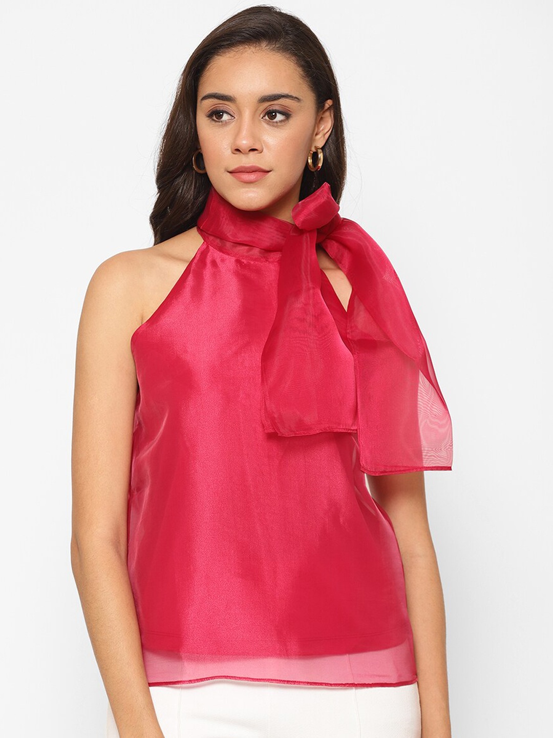 

HOUSE OF KKARMA Pink Regular Top