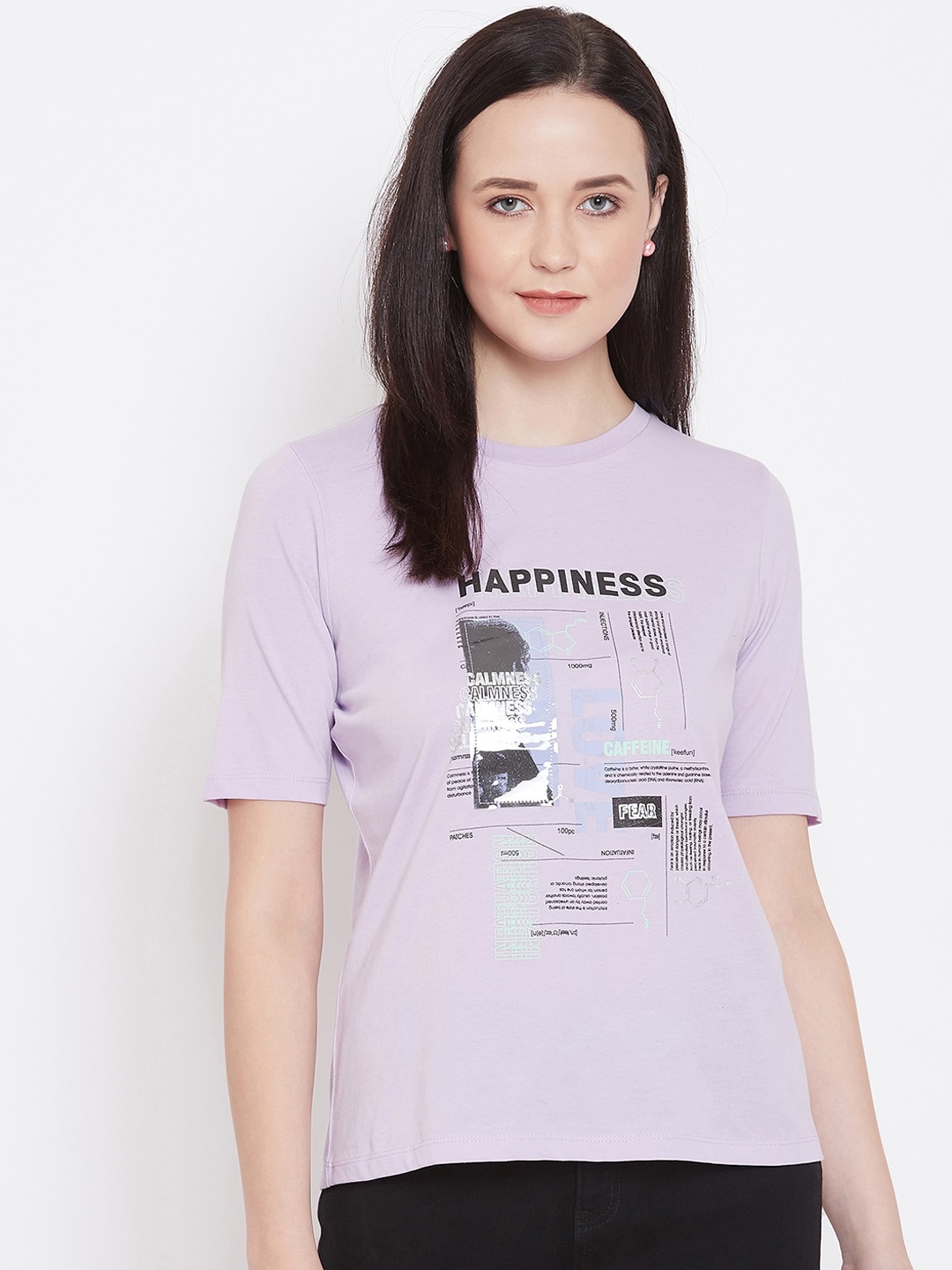 

Madame Womens Mauve Regular Top