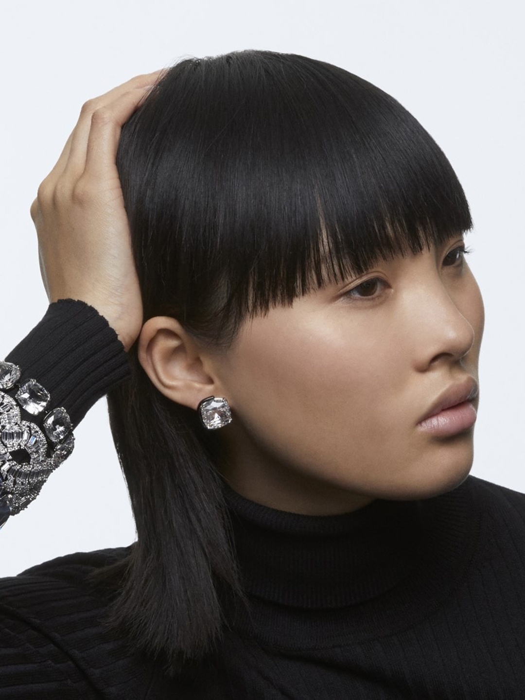 

SWAROVSKI White Harmonia Earrings