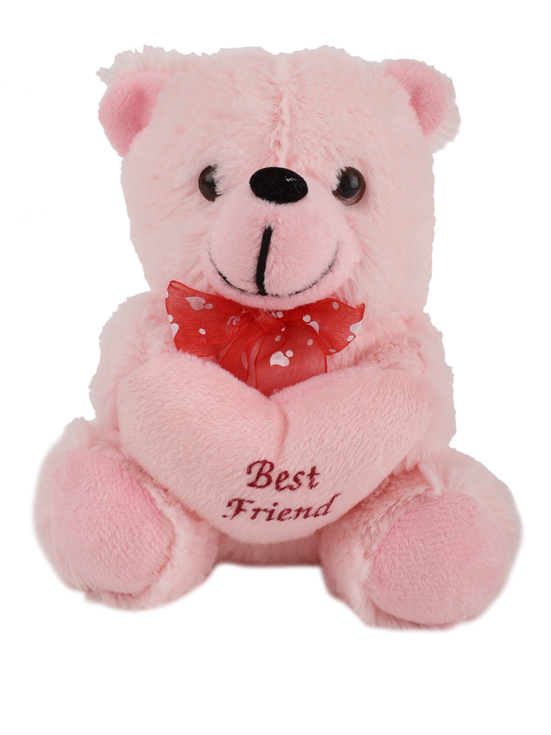 

DukieKooky Kids Pink & Red Little Teddy Bear With Heart Soft Toy