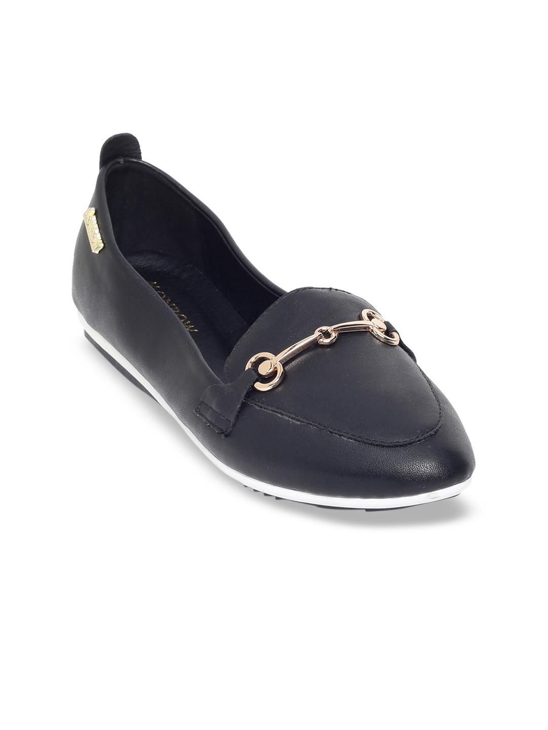 

Monrow Women Black Solid Ballerinas