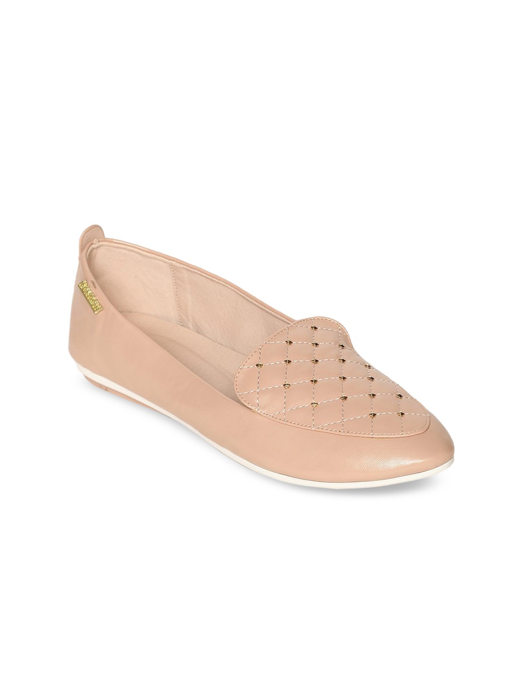 

Monrow Women Nude-Coloured Solid Ballerinas