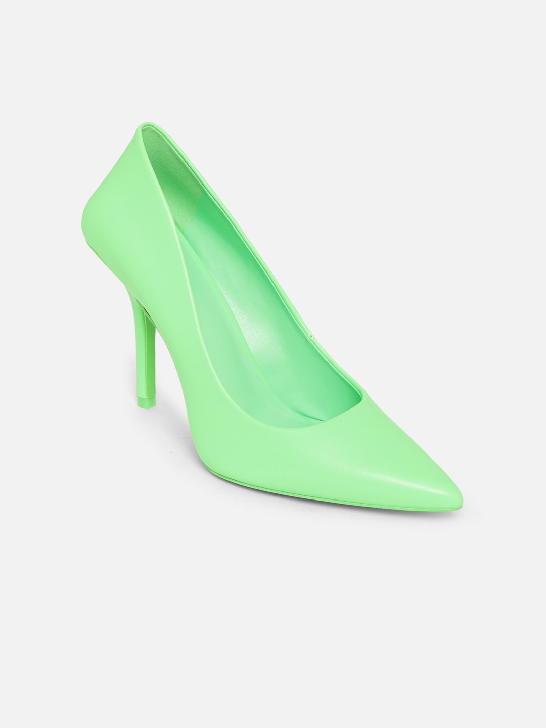 

ALDO Women Green Solid Pumps