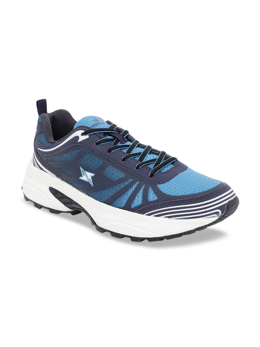 

Paragon Men Blue Woven Design Sneakers