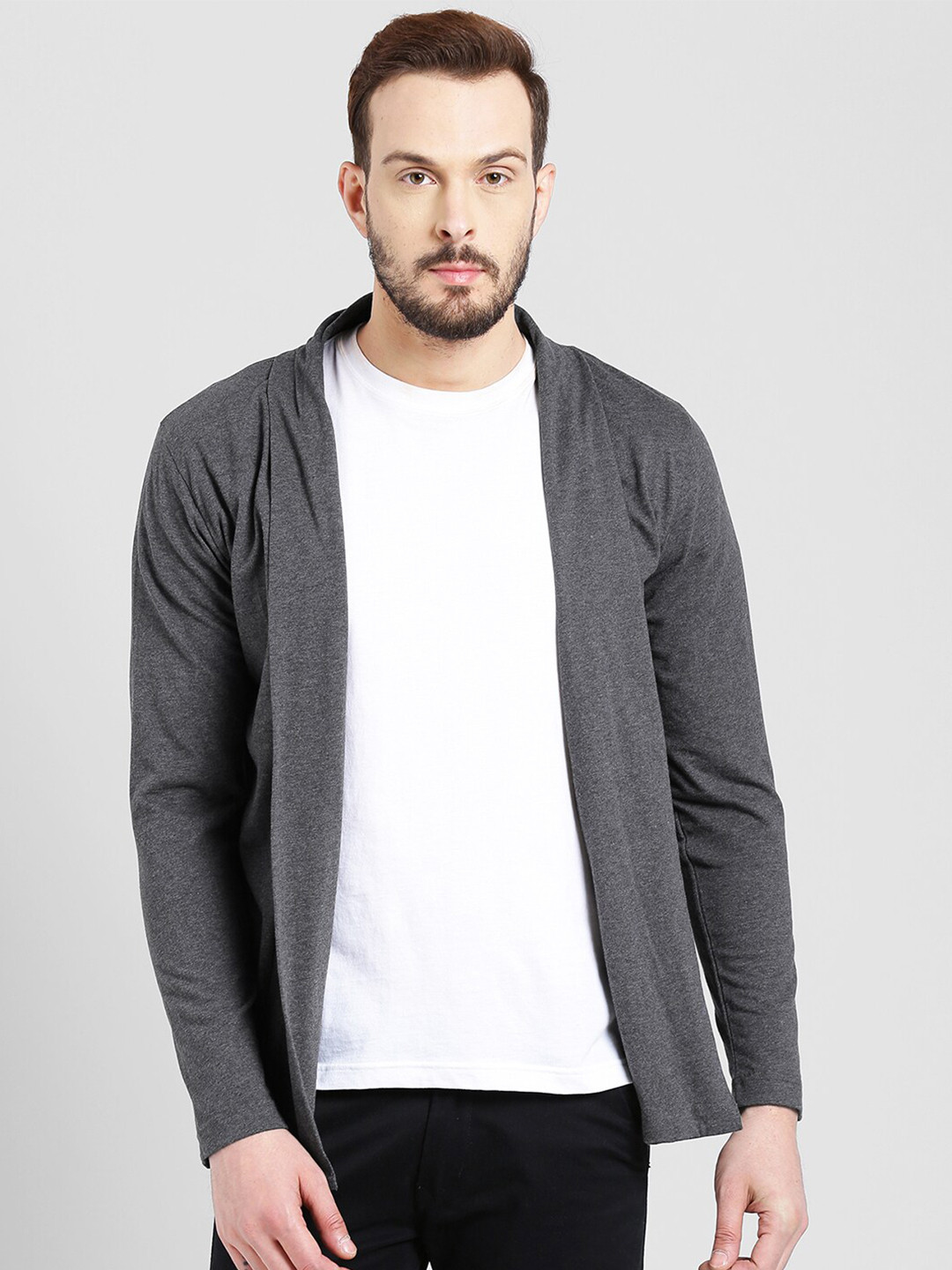 

Rigo Open Front Shrug, Grey