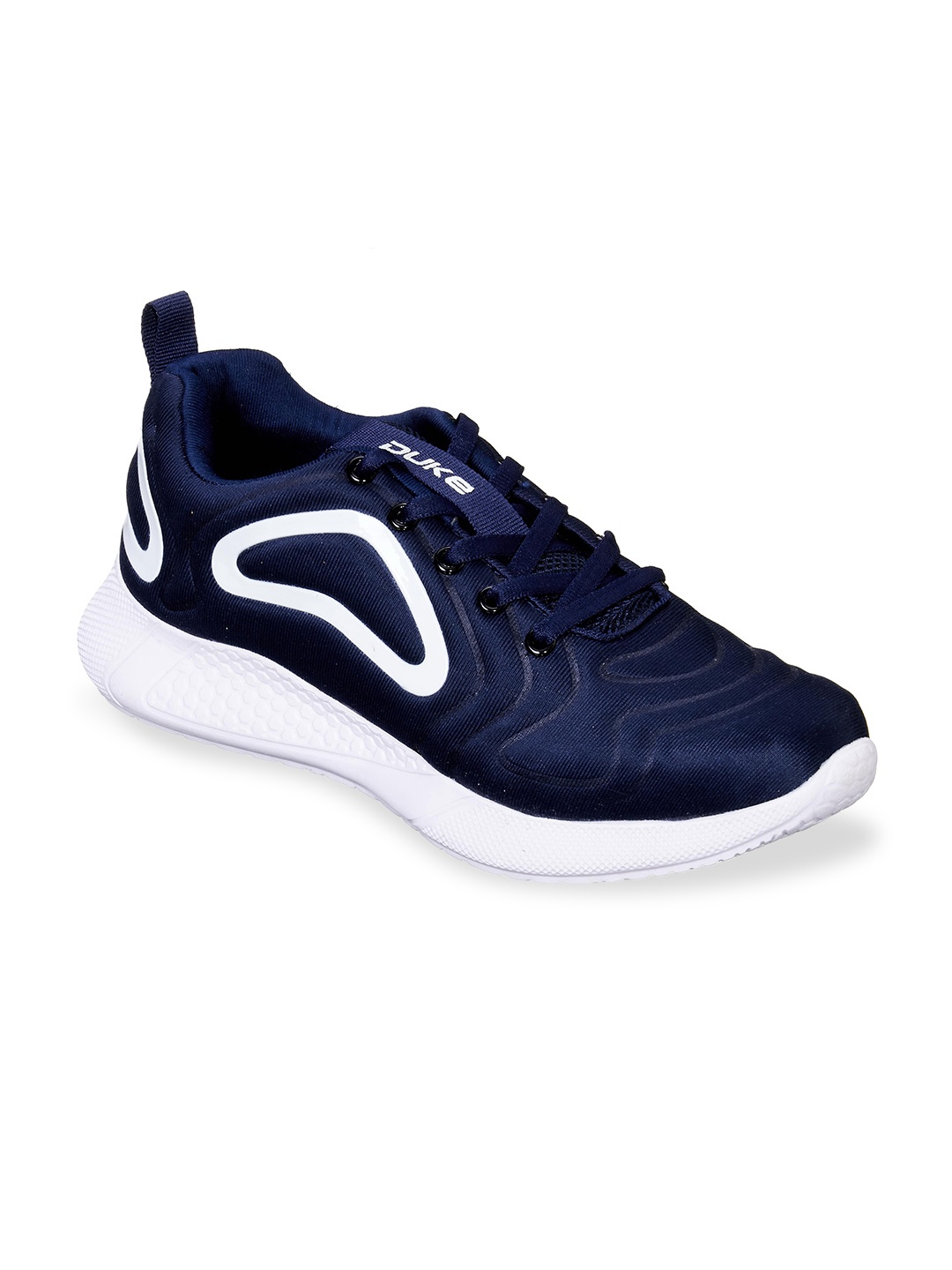 

Duke Men Navy Blue Running Shoes