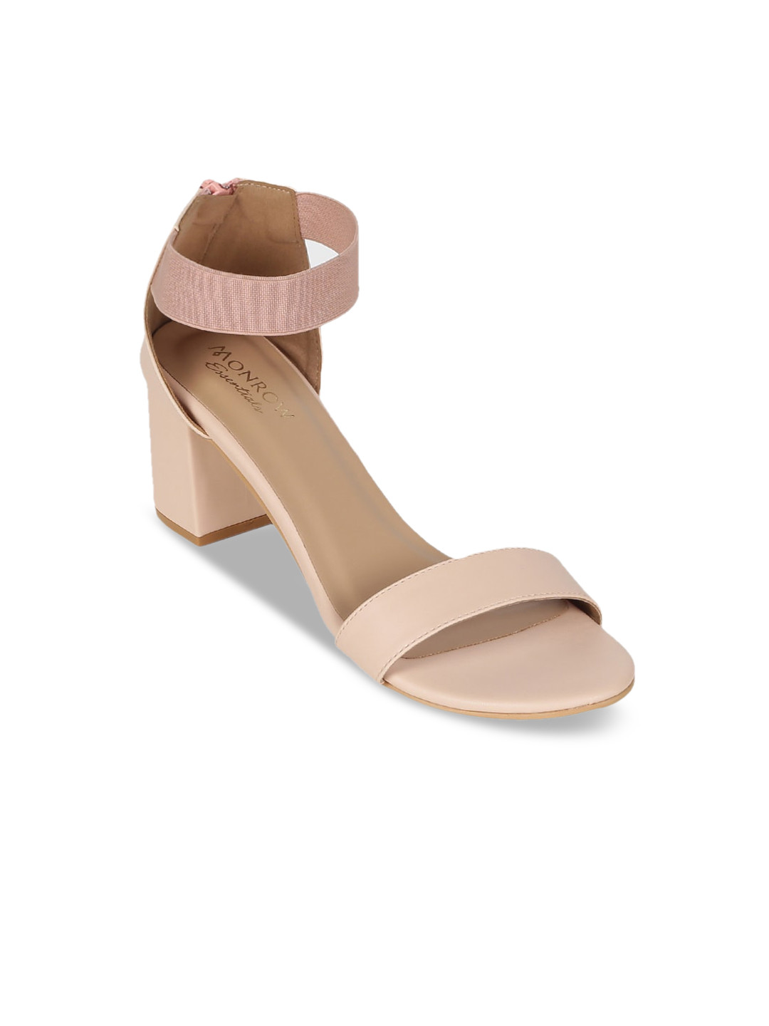 

Monrow Women Pink Solid Block Heels