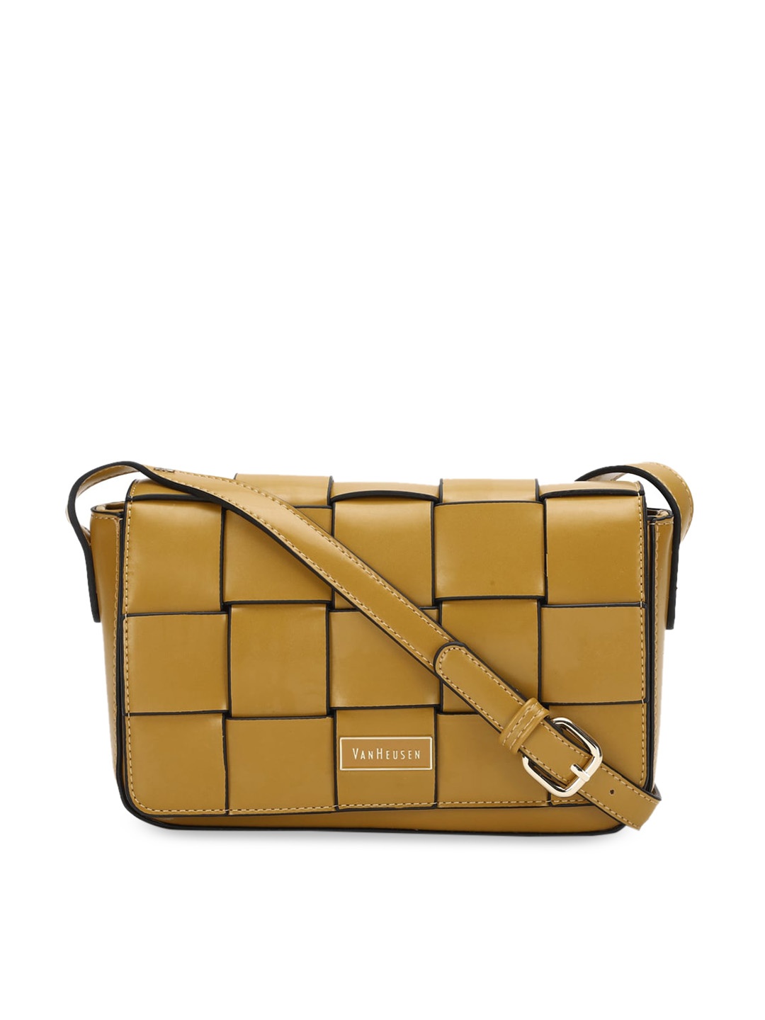 

Van Heusen Khaki Solid Sling Bag
