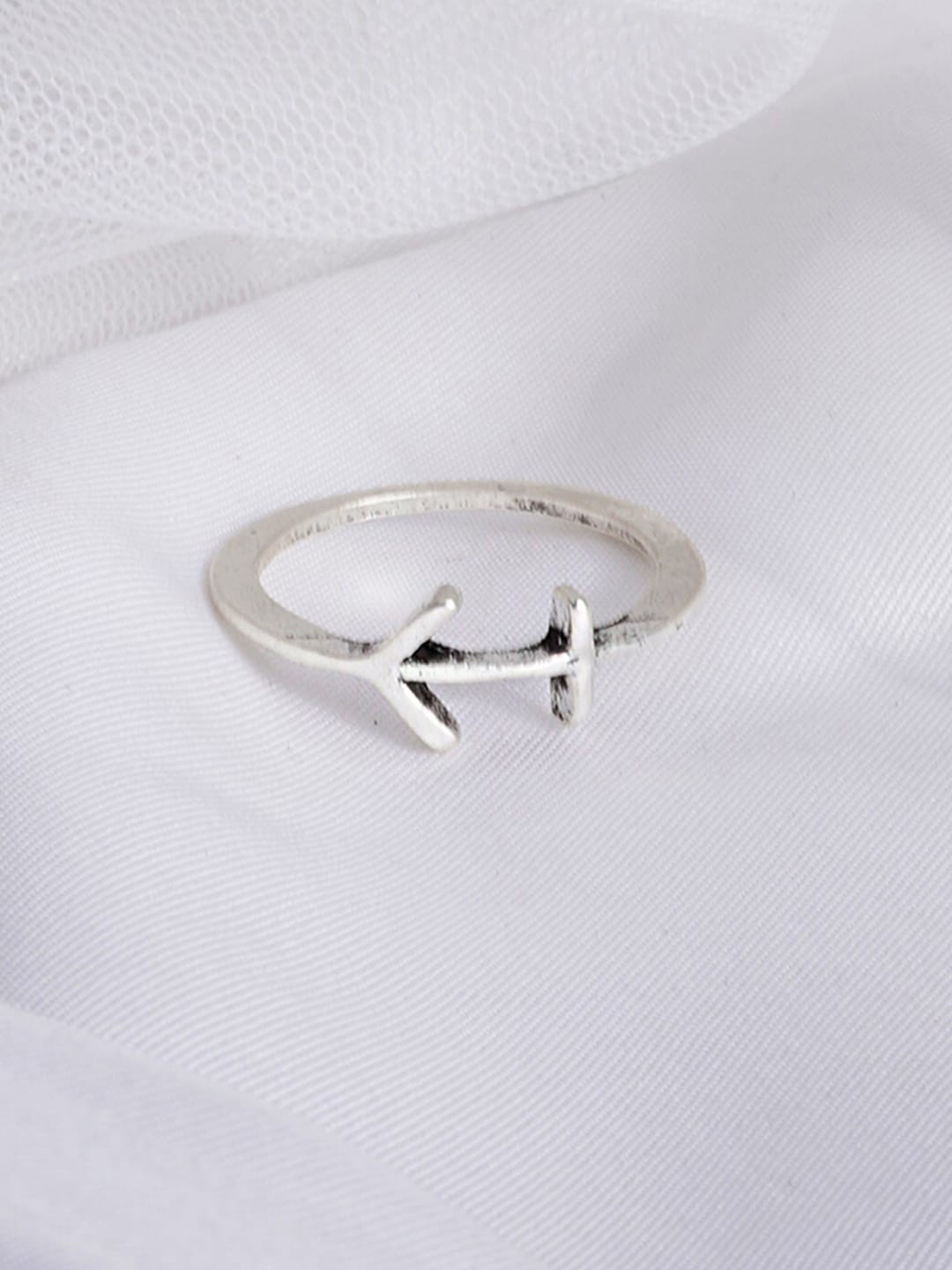 

JOKER & WITCH Silver-Plated Sagittarius Zodiac Finger Ring