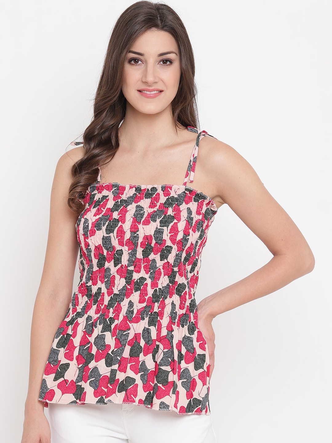 

Aawari Beige Empire Top