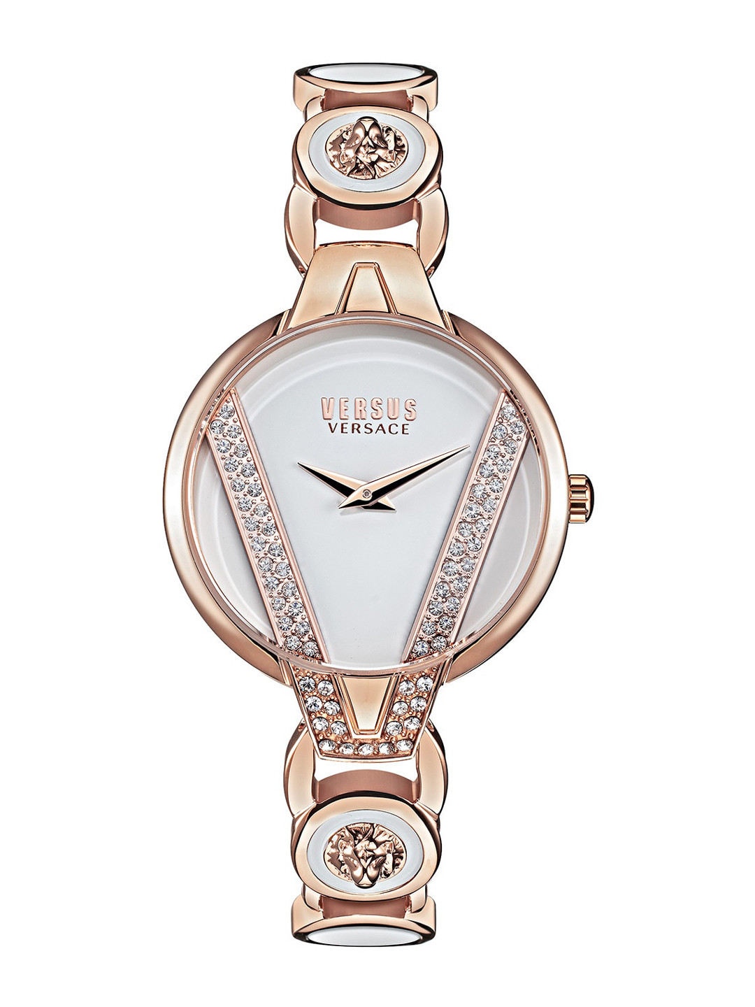 

Versus Women White & Rose Gold Analogue Watch VSP1J0421-White
