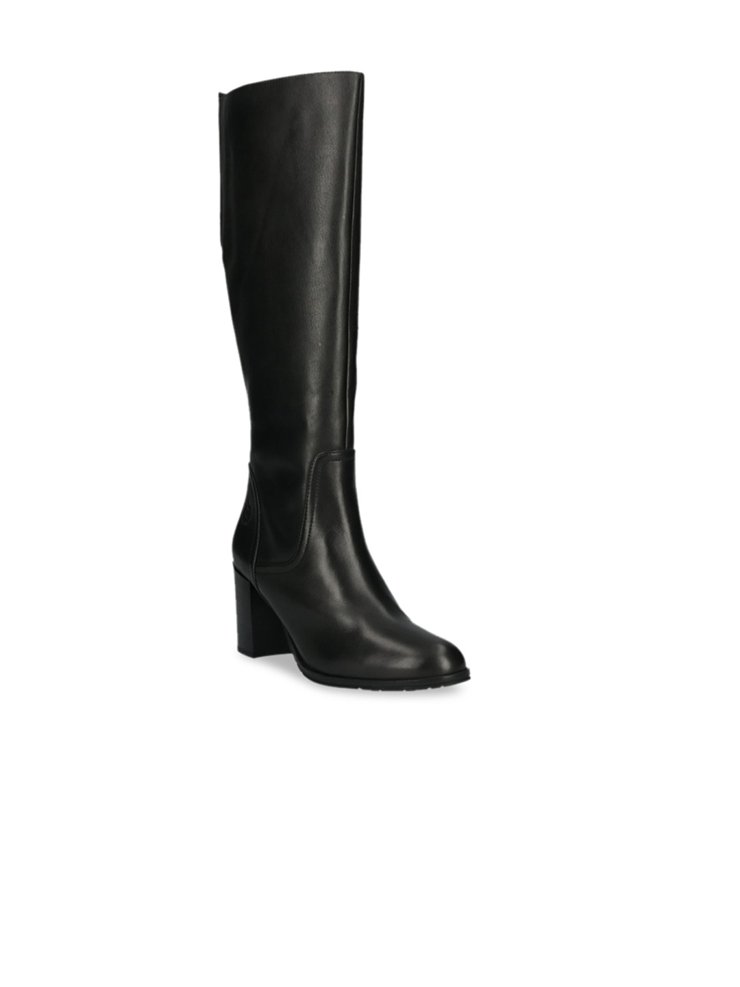 

Bugatti Women Black Solid Heeled Boots